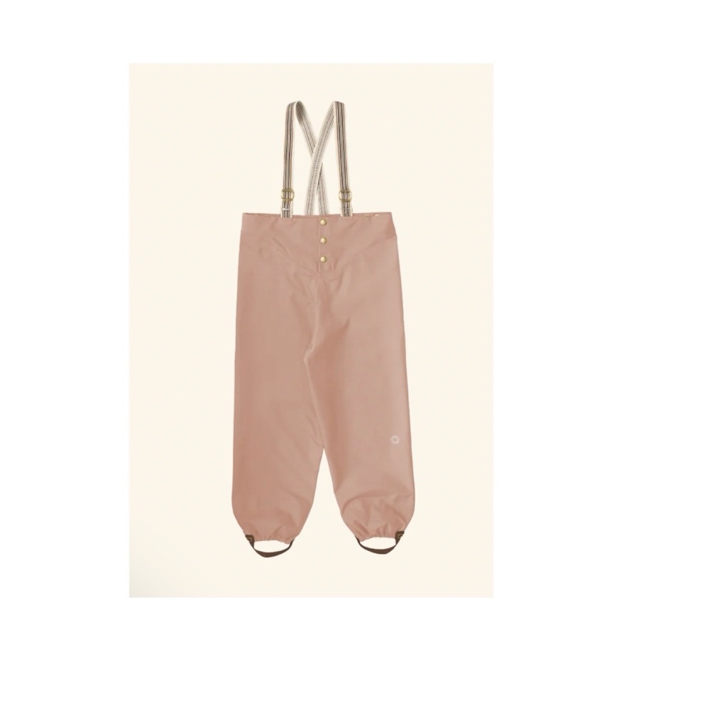 Chic Kids Beach Rose Overalls Waterproof Pant.